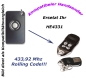 Mobile Preview: TKStar 433Mhz Handsender Fernbedienung kompatibel zu Homentry HE4331