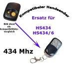 TKStar 434 Mhz Handsender Fernbedienung kompatibel zu Einhell Garagentor HS 434/6
